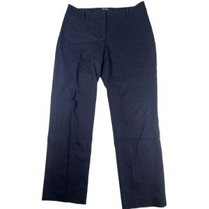 Talbots Curvy Navy Blue Dress Pants Size 8 Petite, Midrise, Pockets